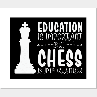 Chess Players and Education Posters and Art